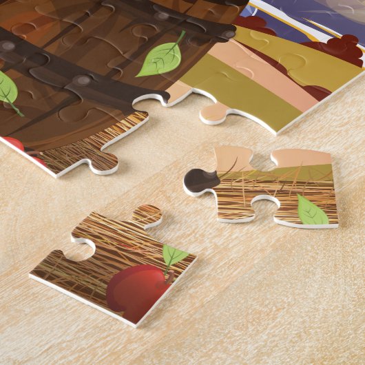 Dolomiten Italien Reiseplakat Puzzle (Seite)