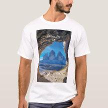 Dolomiten, Italien - Tre Cime-Höhlenblick