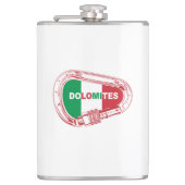 Dolomiten Klettergarten Flachmann (Vorderseite)