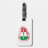 Dolomiten Klettergarten Gepäckanhänger (Rückseite vertikal)