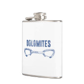 Dolomiten Klettern Flachmann (Links)