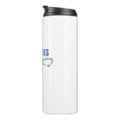 Dolomiten Klettern Thermosbecher (Nach rechts gedreht)