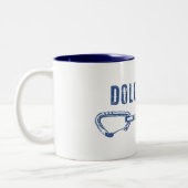 Dolomiten Klettern Zweifarbige Tasse (Links)