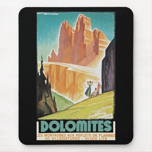 Dolomiten Mousepad (Vorne)