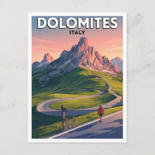 Dolomiten, Passo Giau Cortina d’Ampezzo Italien Postkarte