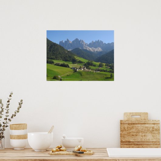 Dolomiten Poster (Küche)
