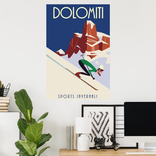 Dolomiten Poster (Heimbüro)