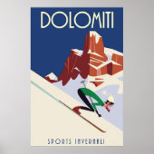 Dolomiten Poster (Vorne)
