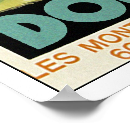 Dolomiten Poster (Ecke)