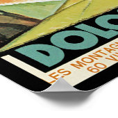 Dolomiten Poster (Ecke)