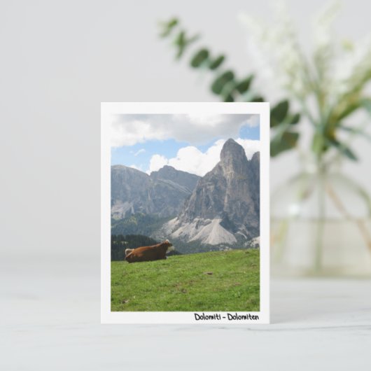 Dolomiten Postkarte (Stehend Vorderseite)