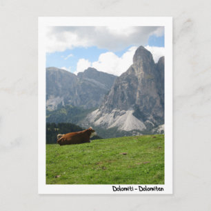 Dolomiten Postkarte