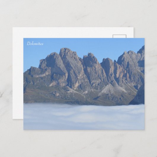 Dolomiten Postkarte (Vorne/Hinten)