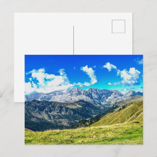 Dolomiten Postkarte (Vorne/Hinten)