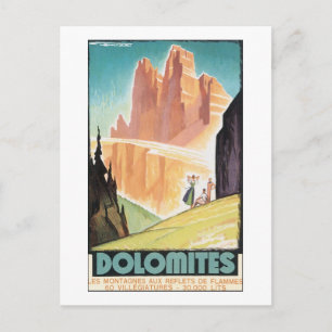Dolomiten Postkarte