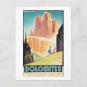 Dolomiten Postkarte (Vorderseite)
