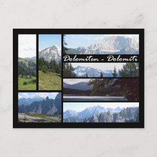 Dolomiten Postkarte