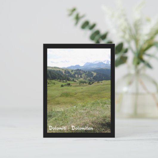 Dolomiten Postkarte (Stehend Vorderseite)