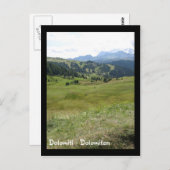 Dolomiten Postkarte (Vorne/Hinten)