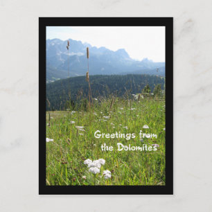 Dolomiten Postkarte