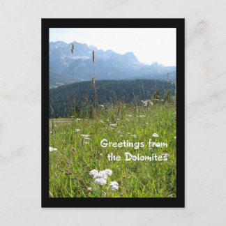 Dolomiten Postkarte