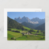 Dolomiten Postkarte (Vorne/Hinten)