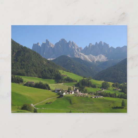 Dolomiten Postkarte (Vorderseite)