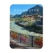 Dolomiten Pozza di Fassa Kühlschrankmagnet Magnet (Vertikal)