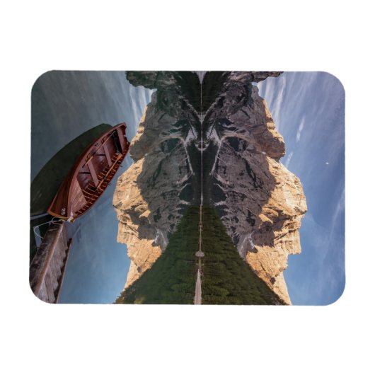 Dolomiten | Pragser Wildsee | Tirol, Italien Magnet (Horizontal)