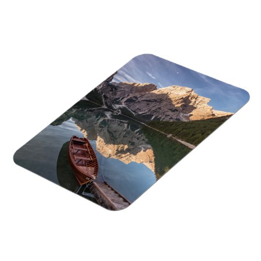 Dolomiten | Pragser Wildsee | Tirol, Italien Magnet (Linke Seite)