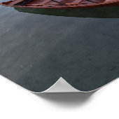 Dolomiten | Pragser Wildsee | Tirol, Italien Poster (Ecke)