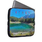 Dolomiten Seesicht Laptop Case (Vorne Rechts)