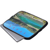 Dolomiten Seesicht Laptop Case (Vorne Knopf)