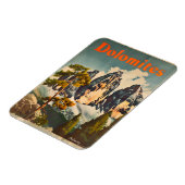 Dolomiten Vintag Magnet (Linke Seite)
