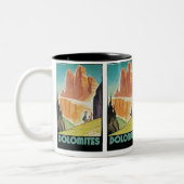 Dolomiten Zweifarbige Tasse (Links)