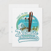 Dolomitengebirge - Italien - Logo (Vorne/Hinten)