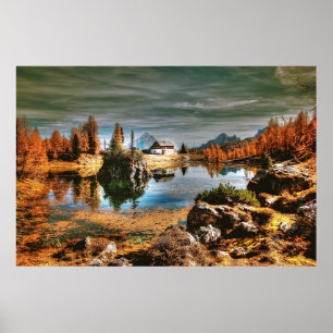 Dolomitengebirge, Kursivum Poster