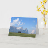 Dolomites Italy Karte (Gelbe Blume)