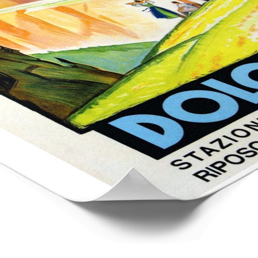 DOLOMITI POSTER (Ecke)