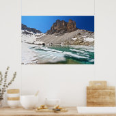Dolomiti-See Pisciadu Poster (Küche)