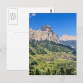Dolomiti - Val Badia Postkarte (Vorne/Hinten)