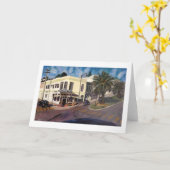 "Dolores at 22nd Street" von Trina Chow Karte (Gelbe Blume)