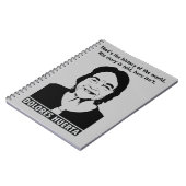 Dolores Huerta Quote Notebook Notizblock (Linke Seite)