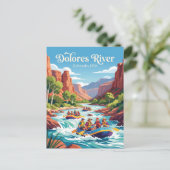 Dolores River Colorado, USA Postkarte (Stehend Vorderseite)