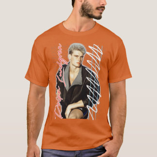 Dolph Lundgren 80er Sexy Retro Lüfterdesign T-Shirt