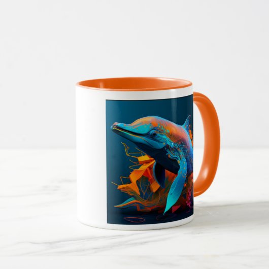 DOLPHIN #1 TASSE (VorderseiteRechts)