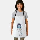 Dolphin als Astronaut in Kostüm Schürze (Insitu)