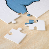 Dolphin als Astronaut mit Kostüm Puzzle (Seite)