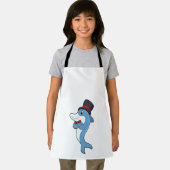 Dolphin als Gentleman mit Hat Schürze (Insitu)