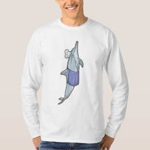 Dolphin als Koch mit Koch Hut T-Shirt
